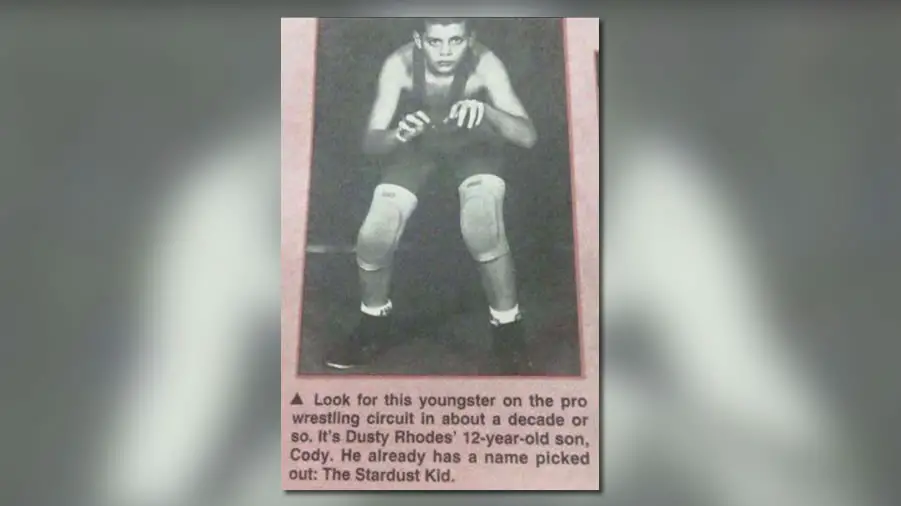 Cody rhodes young wrestler